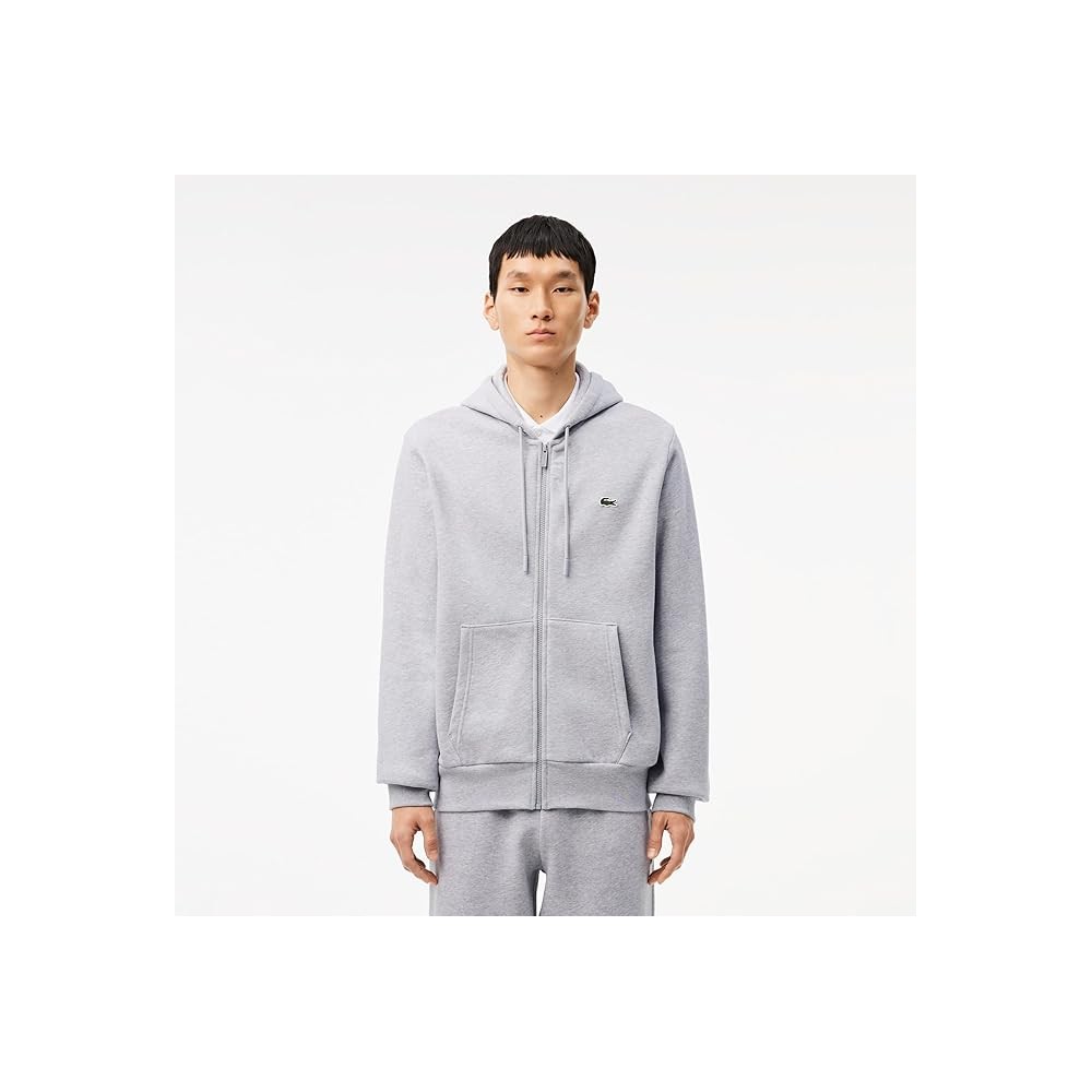 LACOSTE FELPA ZIP LUNGA UOMO SH 9626 COL GRIS...