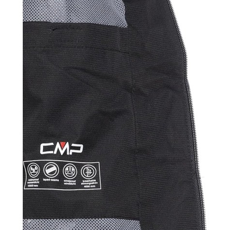 GIACCA CMP DONNA ANTIPIOGGIA NERO