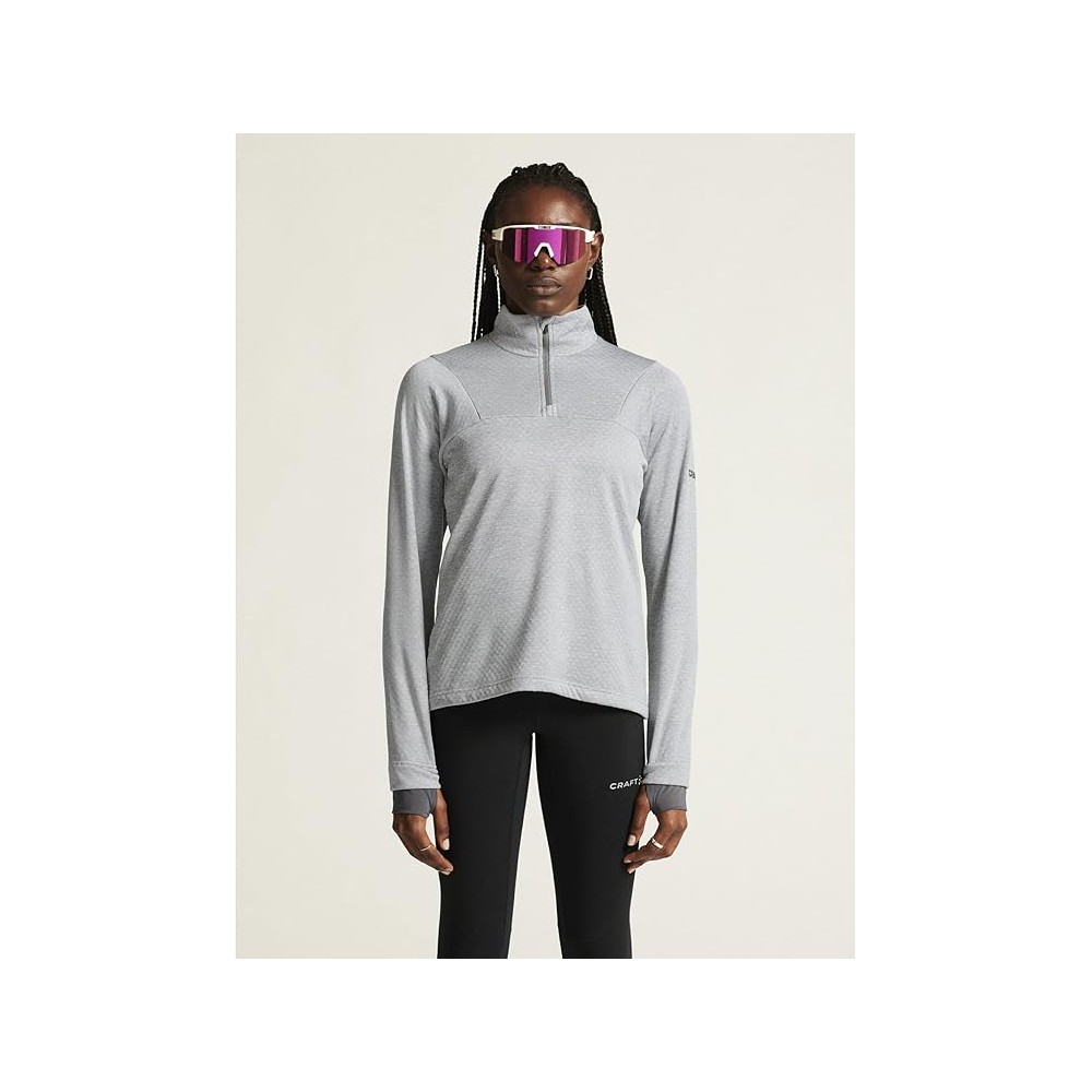 MAGLIA TERMICA CRAFT DONNA GRIGIO