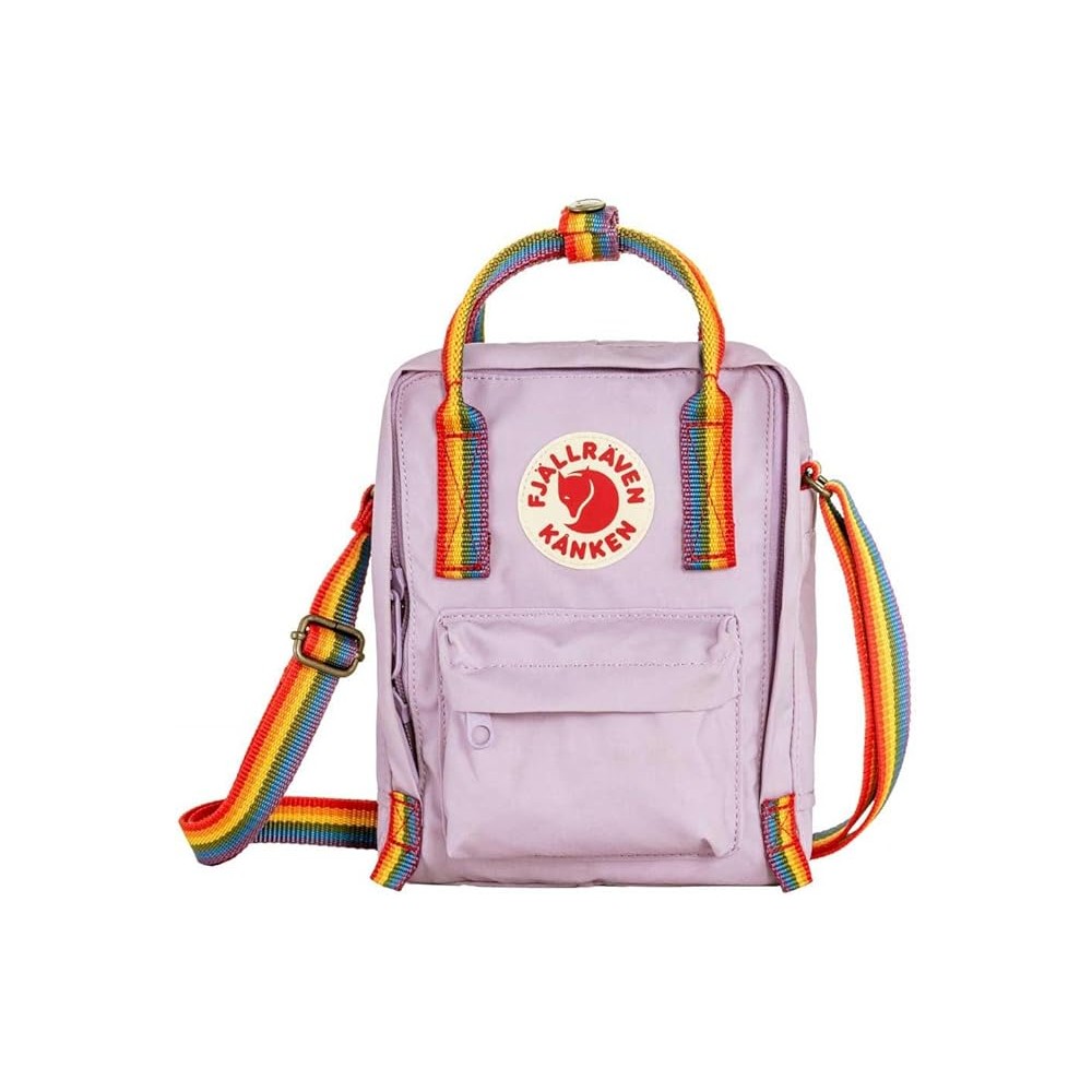 Fjällräven Kånken Mini pastel lavander rainbow...