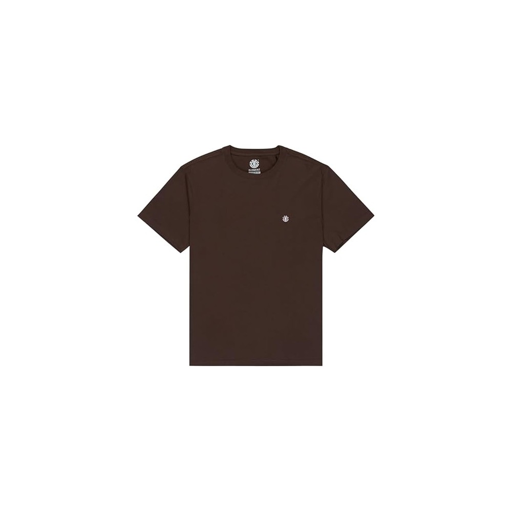ELEMENT T SHIRT BROWN MAN