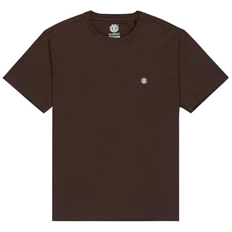 ELEMENT T SHIRT BROWN MAN