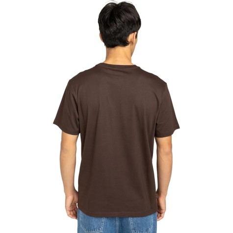 ELEMENT T SHIRT BROWN MAN