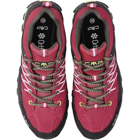 CMP Rigel Low Wmn Trekking Shoes WP, Scarpe da Trekking Donna, Mela Peonia, 40
