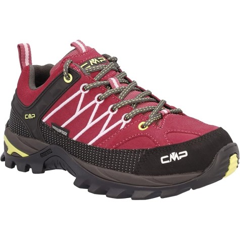 CMP Rigel Low Wmn Trekking Shoes WP, Scarpe da Trekking Donna, Mela Peonia, 40