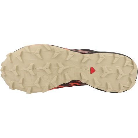 SCARPE TRAIL SALOMON SPEED CROSS 6 GTX BLACK SHOCKING ORANGE WHITE PEPPER