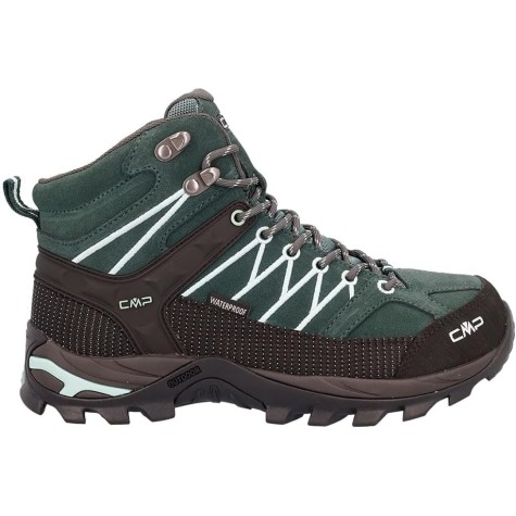 scarpa cmp donna rigel mid trek  green  jade