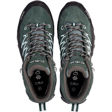 scarpa cmp donna rigel mid trek  green  jade