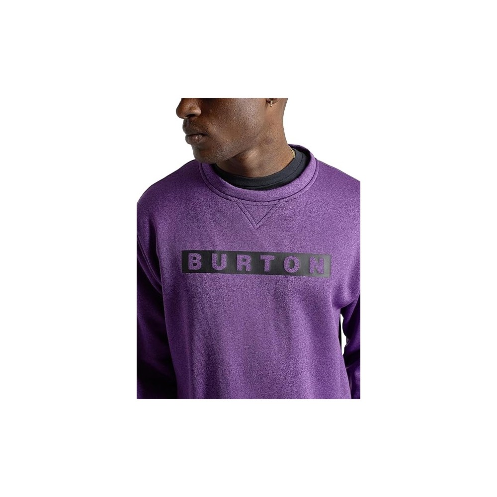 FELPA GIROCOLLO UOMO CREW OAK M IMPERIAL PURPLE