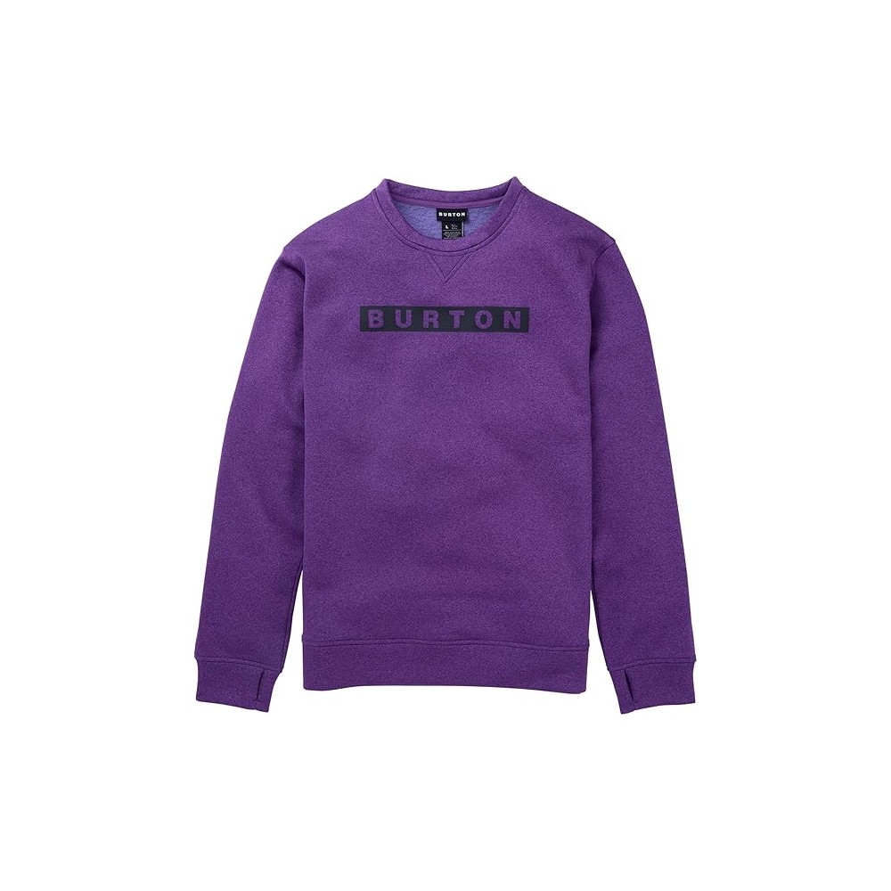 FELPA GIROCOLLO UOMO CREW OAK M IMPERIAL PURPLE