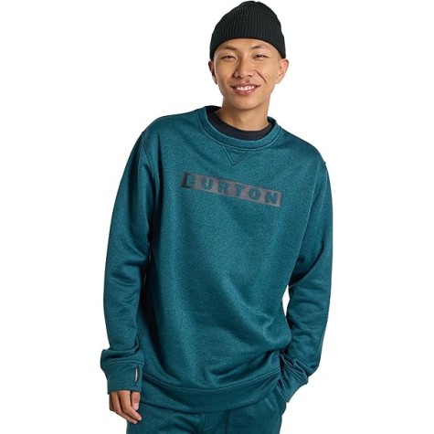 FELPA BURTON DEEP EMERALP UOMO