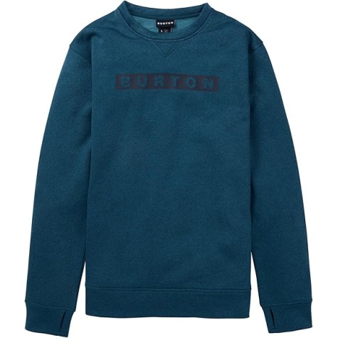 FELPA BURTON DEEP EMERALP UOMO
