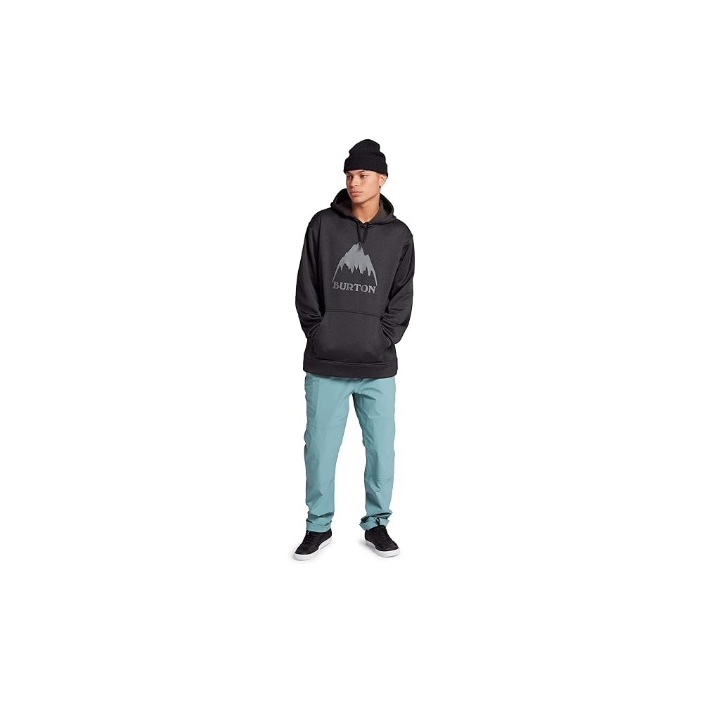 FELPA BURTON CAPPUCCIO UOMO TREìUE BLACK