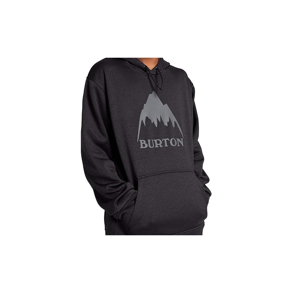 FELPA BURTON CAPPUCCIO UOMO TREìUE BLACK