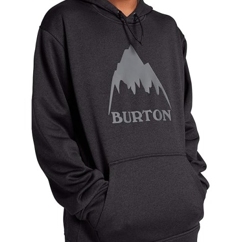 FELPA BURTON CAPPUCCIO UOMO TREìUE BLACK