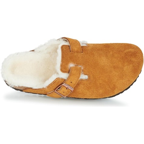 boston birkenstock vl shearling mink