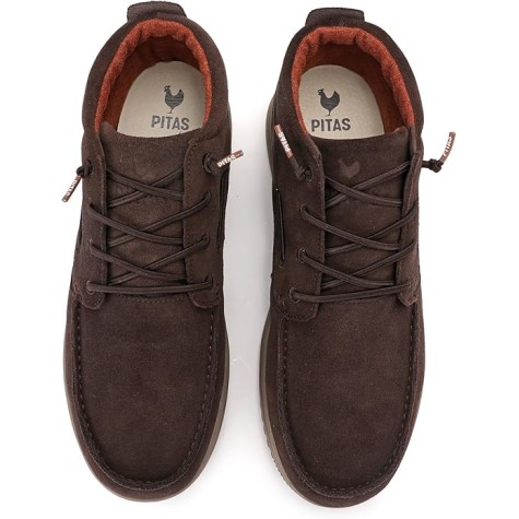 SCARPE PITAS UOMO TIMOR SUEDE MARRON