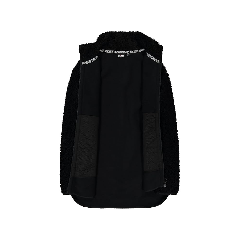 ORSETTO DONNA CMP ZIP LUNGA NERO 35P 3846