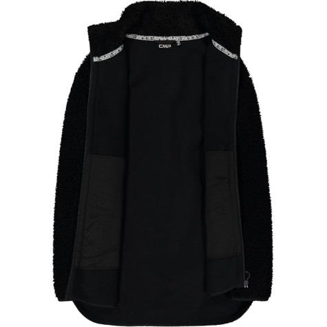 ORSETTO DONNA CMP ZIP LUNGA NERO 35P 3846