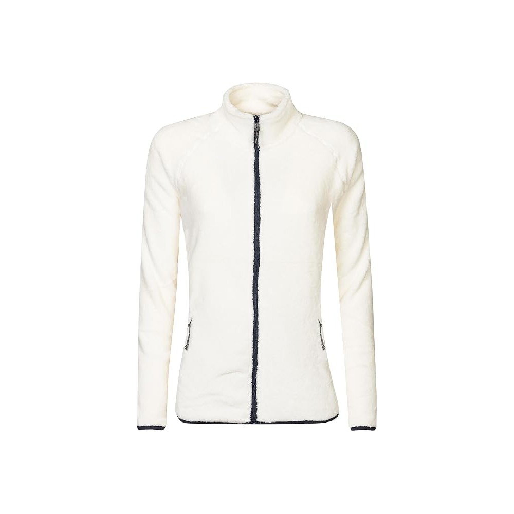 ORSETTO DONNA ZIP LUNGA ROCK EXPERIENCE POLAR MOCK