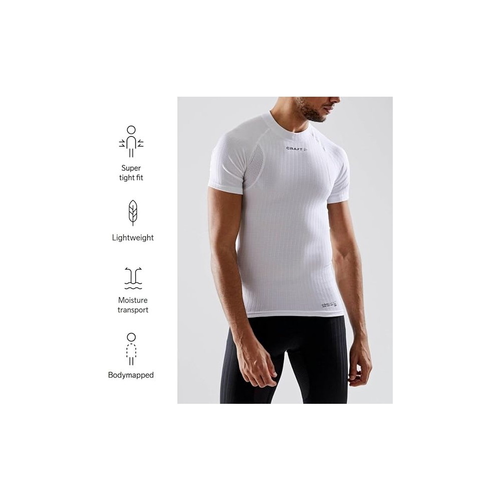T SHIRT CRAFT ACTIVE EXTREME X CN SS BIANCA UOMO