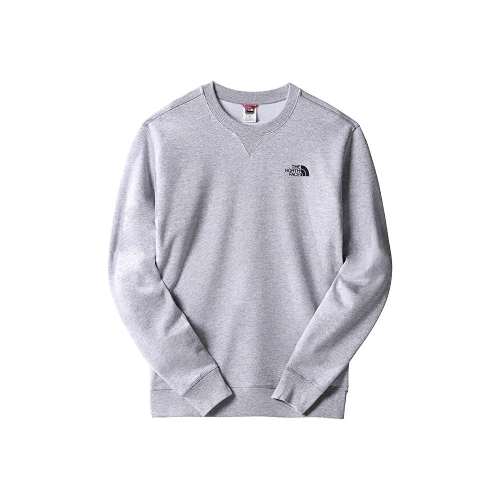 FELPA UOMO NORTH FACE GRIGIA GIROCOLLO