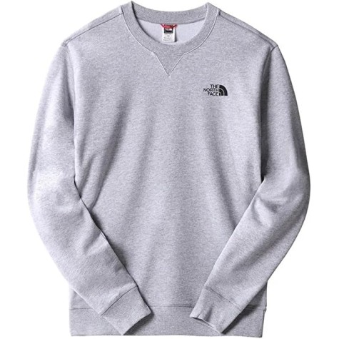 FELPA UOMO NORTH FACE GRIGIA GIROCOLLO