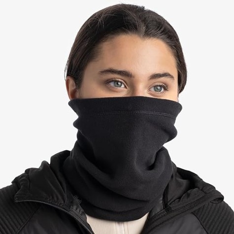 BUFF SCALDACOLLO POLAR NECK WARMER BLACK