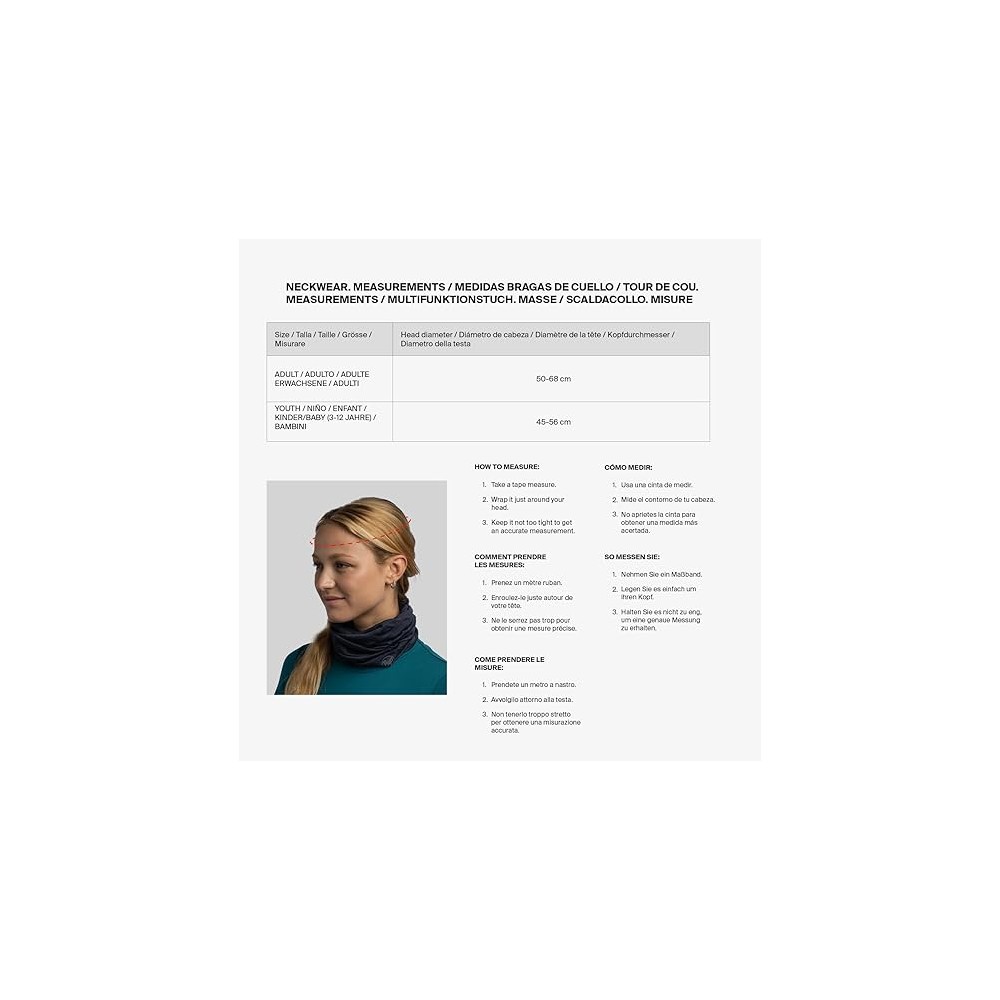 SCALDACOLLO BUFF NERO POLAR MULTIFUNCIONAL NECK...