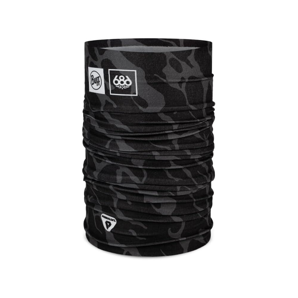 BUFF SCALDACOLLO  NECK WARMER BLACK CAMU
