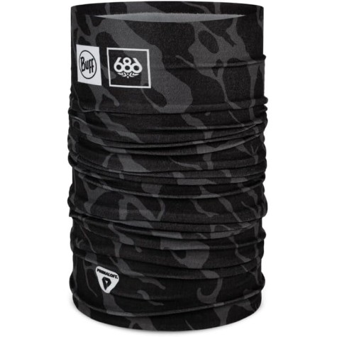 BUFF SCALDACOLLO  NECK WARMER BLACK CAMU