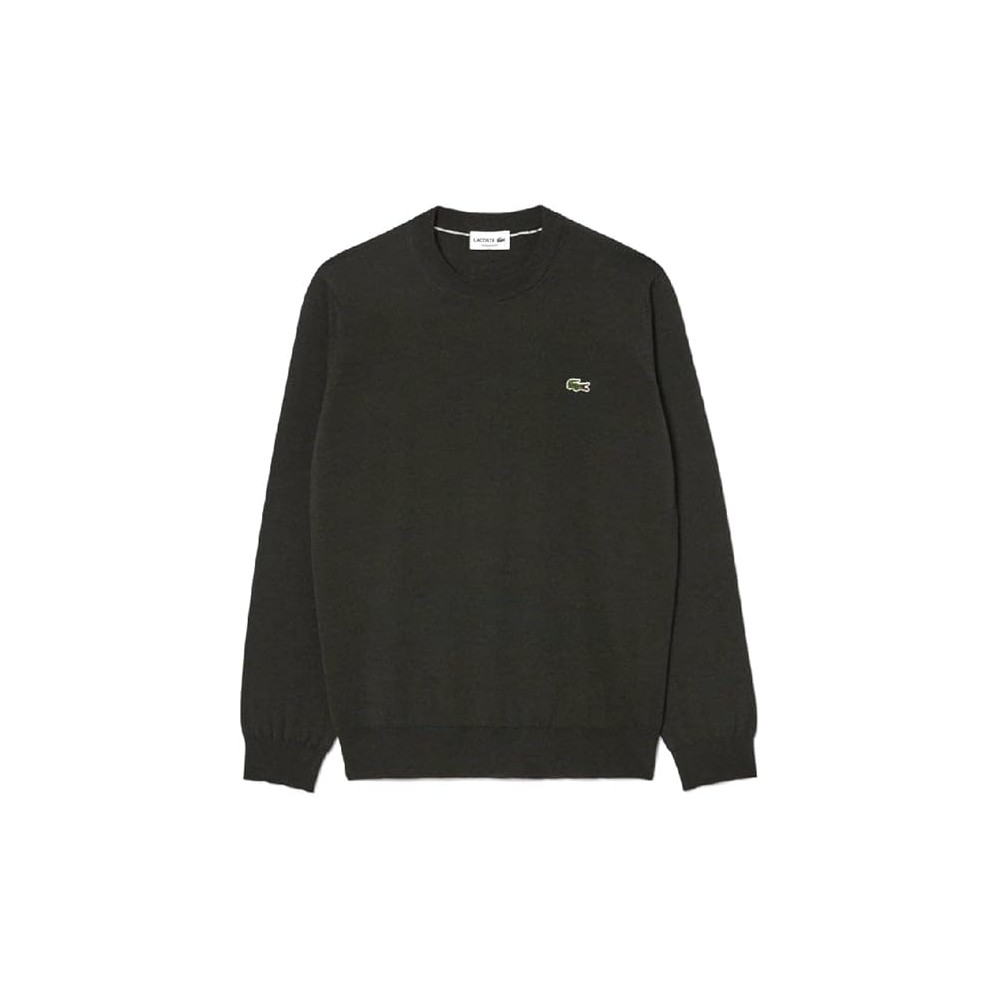 MAGLIONCINO LACOSTE UOMO NERO AH 3225