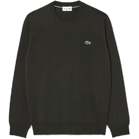 MAGLIONCINO LACOSTE UOMO NERO AH 3225