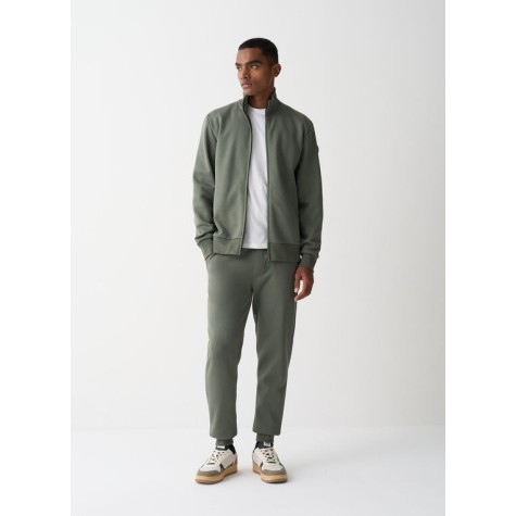 FELPA ZIP LUNGA VERDE COLMAR UOMO 6203R