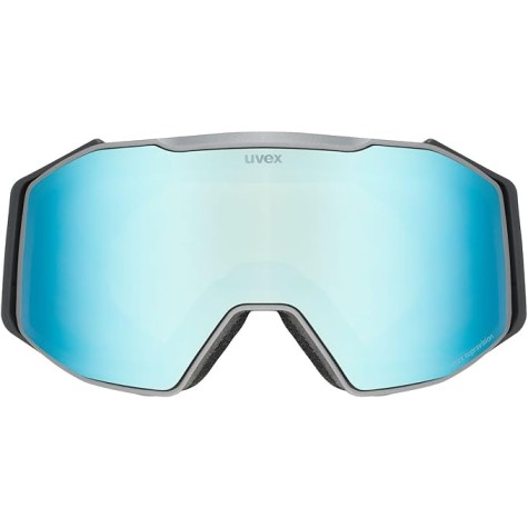 MASCHERA SCI UVEX GRAVITY FM GREEN CLEAR