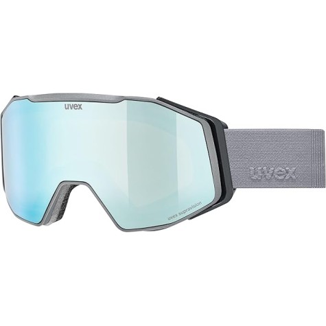 MASCHERA SCI UVEX GRAVITY FM GREEN CLEAR