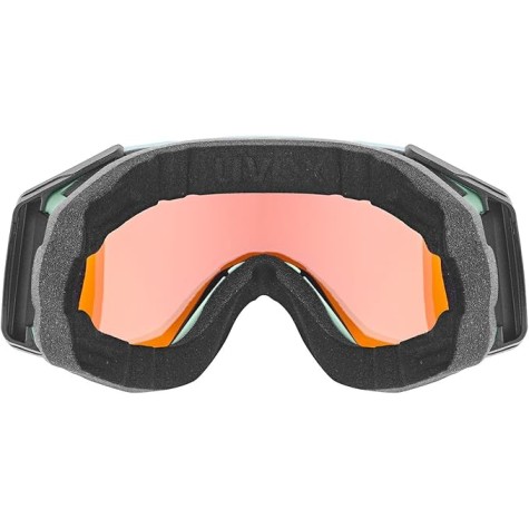 MASCHERA SCI UVEX GRAVITY FM ORANGE CLEAR MIRROR OPAL