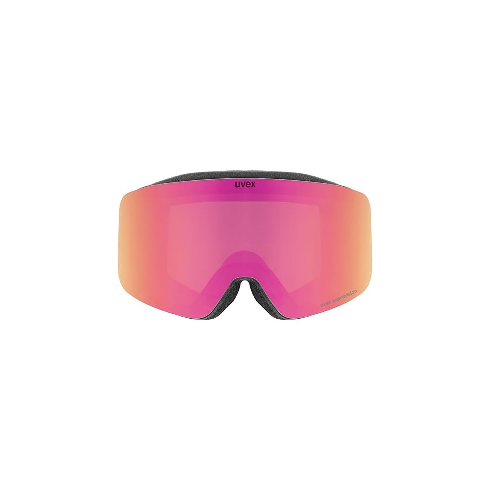 MASCHERA SCI UVEX PWDR FM GREEN CLEAR  PINK
