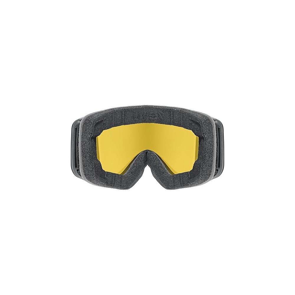 MASCHERA SCI UVEX PWDR FM GREEN CLEAR MIRROR GREEN