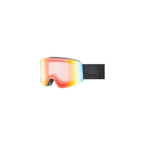 MASCHERA SCI UVEX PWDR FM GREEN CLEAR  RAIMBOW MIRROR