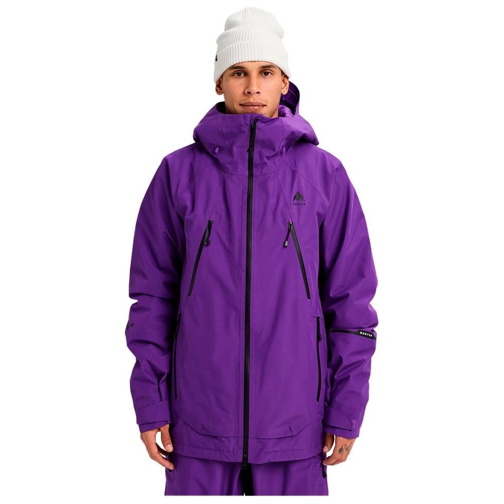 giacca snow burto m gore rsrv ins jk viola uomo