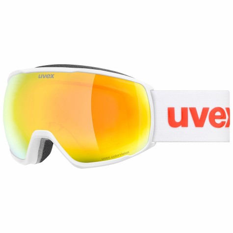 MASCHERA SCI UVEX VICTORIUS CV WHITE BLACK LENTE MIRROR PINK