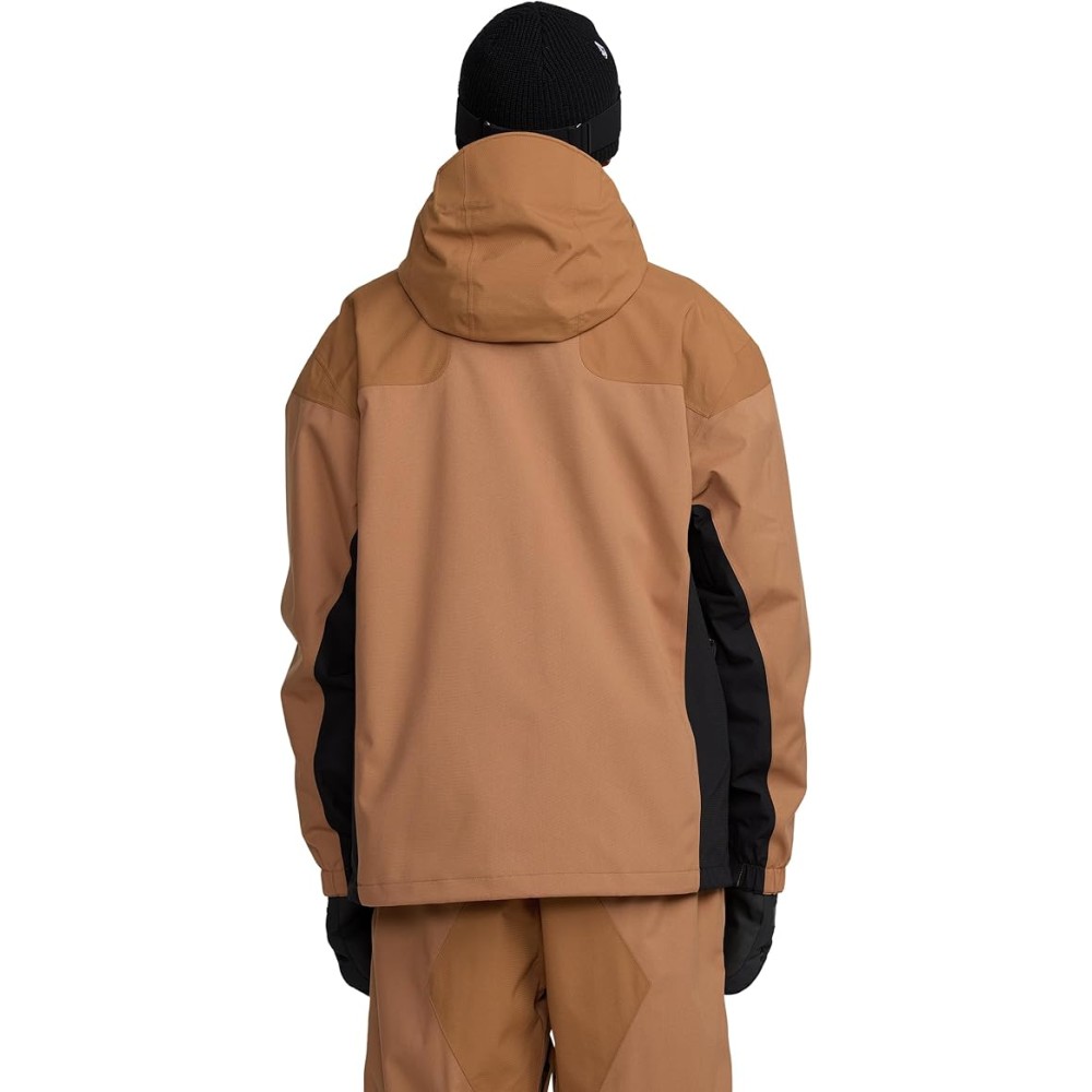 GIACCA SNOW VOLKOM KLEVELAND JACKET BROWN