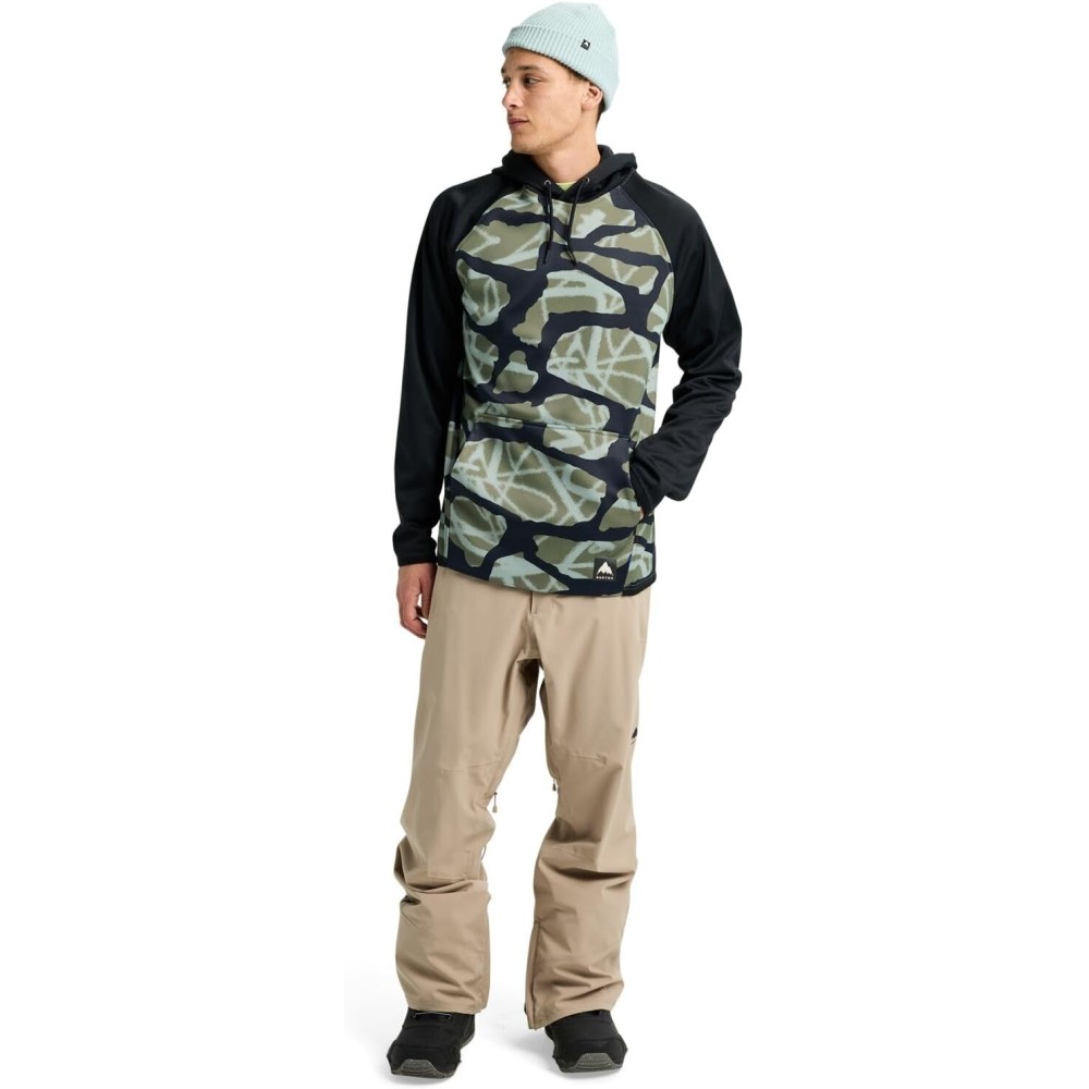 FELPA UOMO BURTON CAMO M CROWN WPF