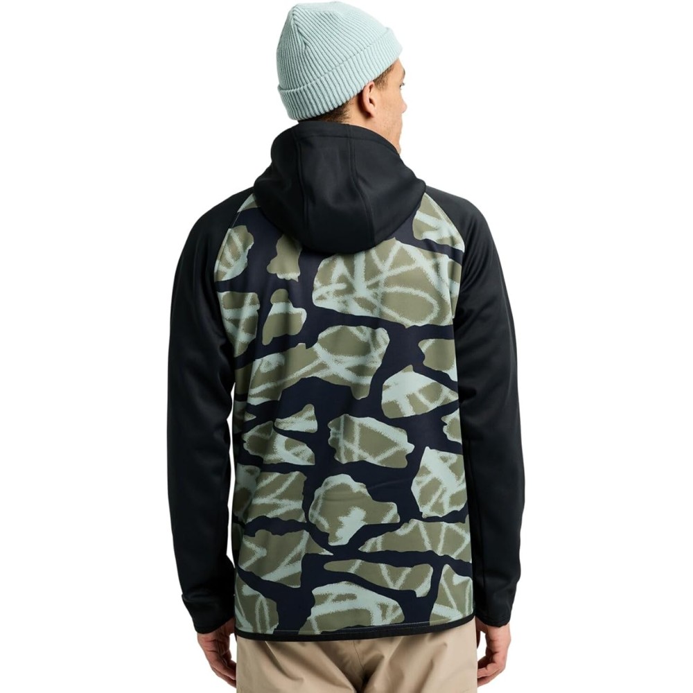 FELPA UOMO BURTON CAMO M CROWN WPF