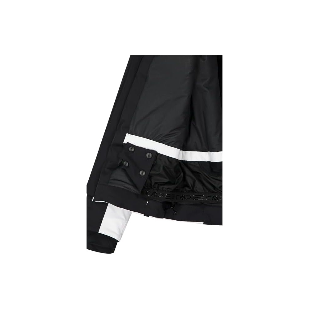 CMP Giacca da donna con cerniera, colore nero