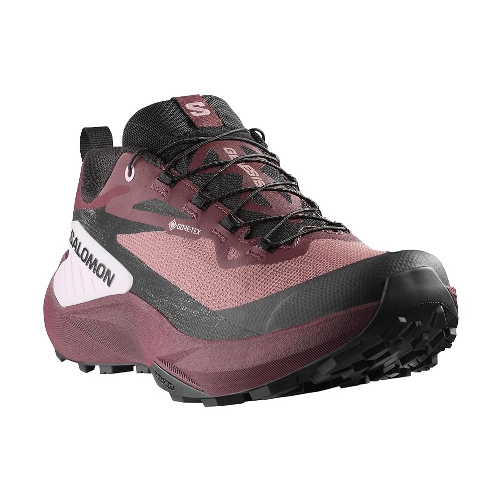 SCARPE SALOMON GENESIS GTX W ROSE TAUPE BLACK...