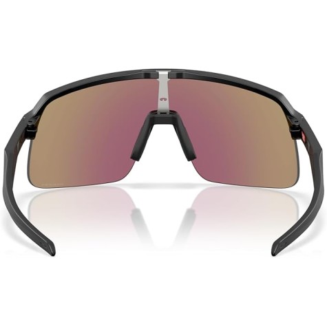 Oakley OO9496 Sutro Lite S Occhiali da Sole Polarizzati Rettangolari, Nero Opaco/Prizm Sapphire, 34 mm
