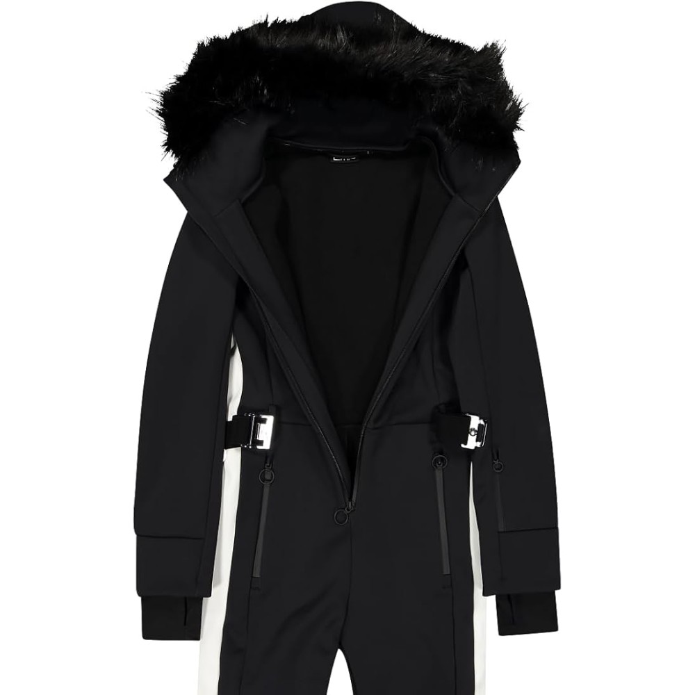 TUTA INTERA SCI DONNA CMP 34W4456F NERA BIANC0