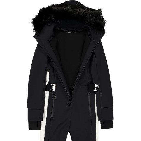 TUTA INTERA SCI DONNA CMP 34W4456F NERA BIANC0